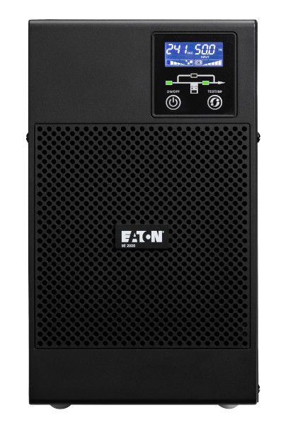 UPS Eaton 9E3000I, 3000 VA, 2400 W, cu management, on-line double-conversion, 6x C13, 1x C19, 1x USB, 12V 9Ah Sealed Lead-acid, LCD, Tower, Negru