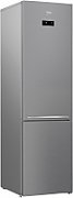 Combina frigorifica Beko RCNA406E40ZXBN, 2 usi, clasa eficienta energetica A++, volum net total 362L, volum net racitor 253L, volum net congelator 109L, NeoFrost™ dual cooling, No Frost Freezer, Everfresh+, 3 rafturi sticla securizata, Display touch control, Big Freezer, Bottle Rack, usi