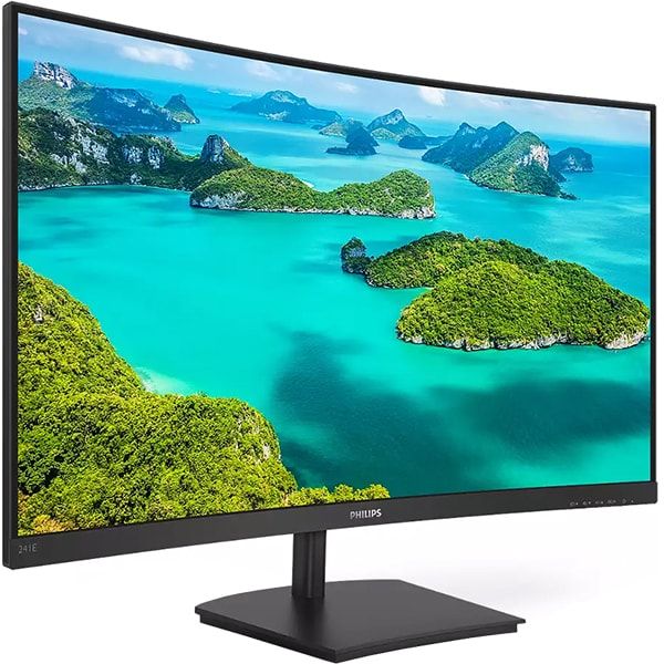 Monitor 27 inch WLED Philips 271E1SCA 1920 x 1080 pixeli, 75 Hz, 4 ms, Negru