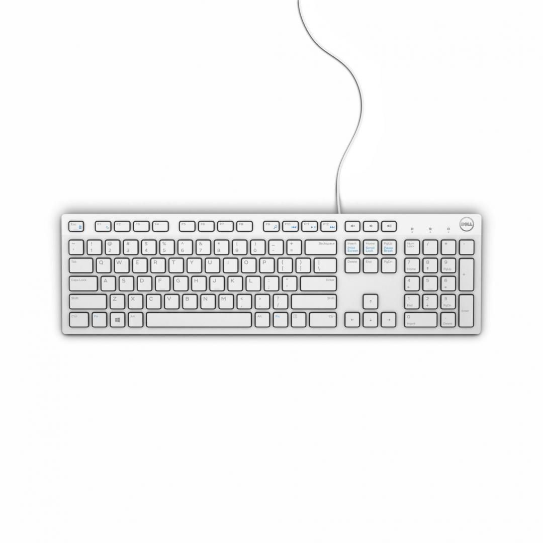 Tastatura Dell Keyboard Multimedia KB216, Wired, gri