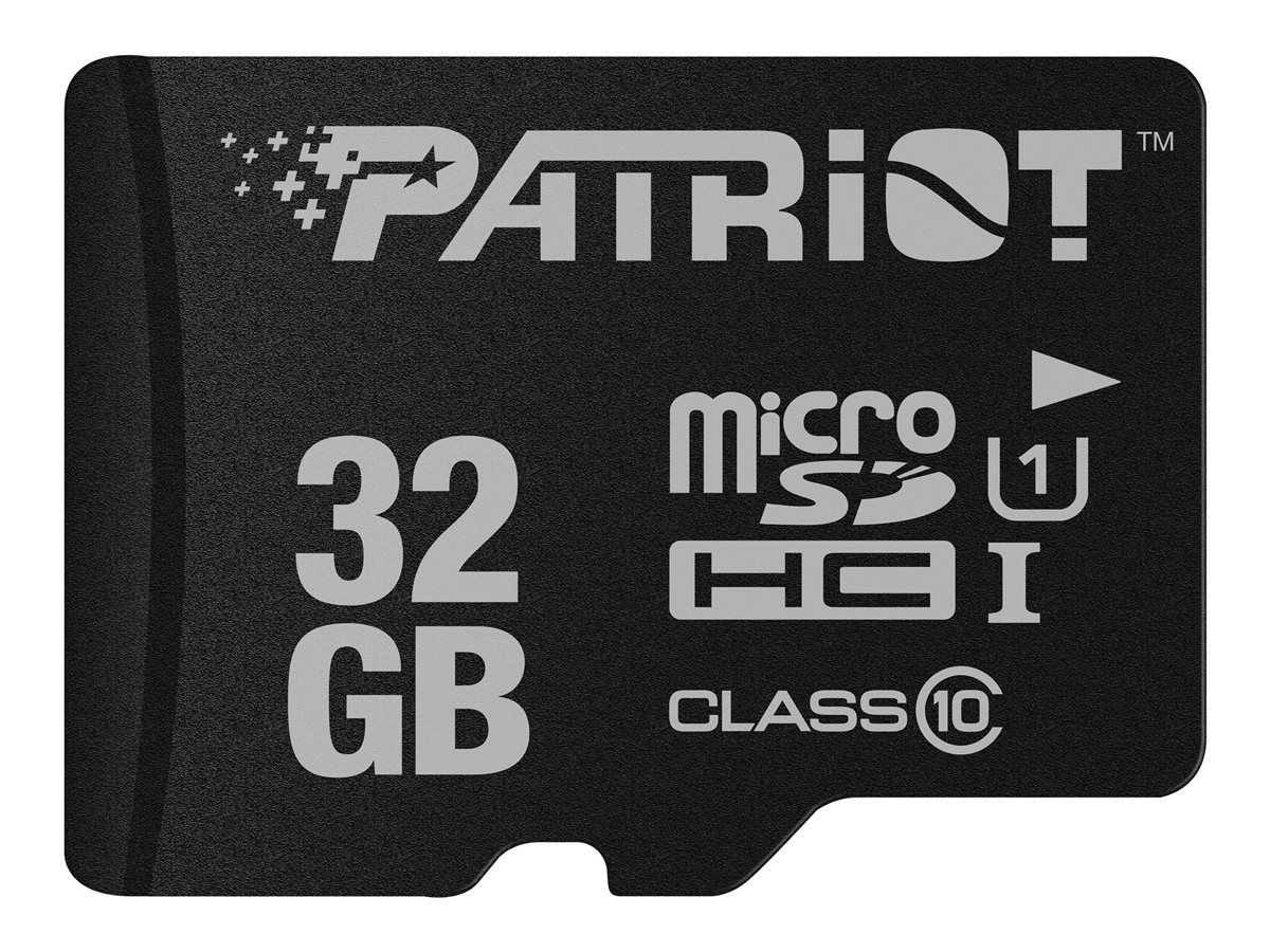 PATRIOT MicroSDHC Card LX Series 32GB UHS-I/Class 10
