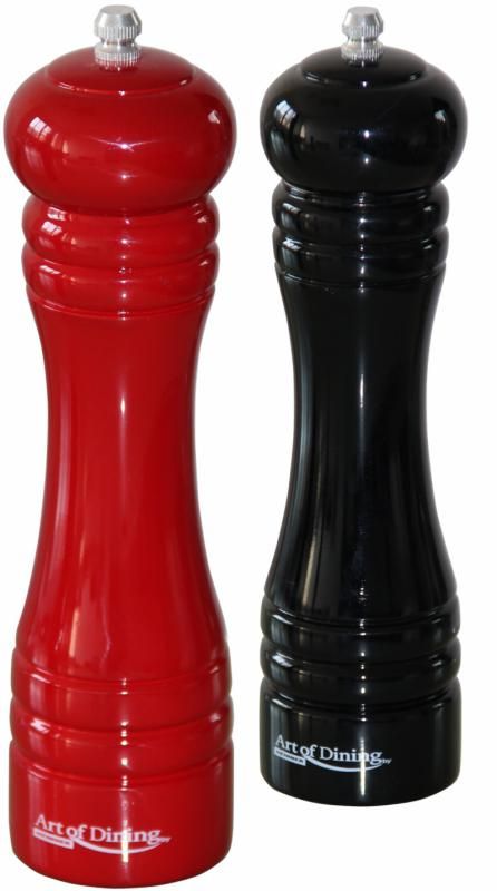 SET 2 RASNITE S&P 20 CM ROSU+NEGRU, ART OF DINING BY HEINNER