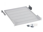  Raft fix perforat Triton 19  1U/550 capacitate incarcare 40kg, gri