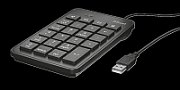 Trust Xalas USB Numeric Keypad, neagra