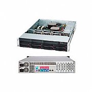 Supermicro 825TQC-R802LPB Rack Black 800 W