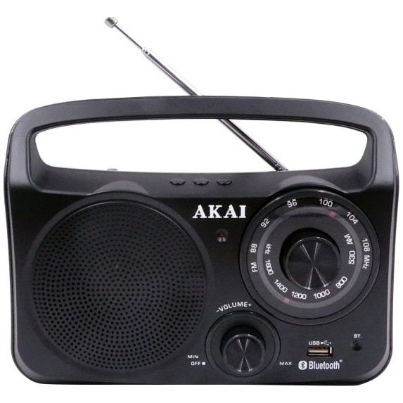 Radio Portabil AKAI APR-85BT, Bluetooth, negru_2