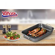  TAVA CUPTOR CU GRILL 39x29x6 CM, VANORA HOME