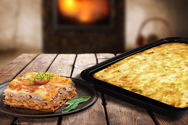 TAVA CUPTOR TEFLON 37.5X25.5X5 CM, VANORA HOME