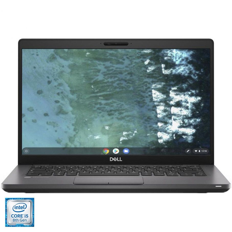 Laptop Dell Latitude 14.1 inch 1920 x 1080, Intel Core i5, 6 nuclee, 4 GB, 256GB , Integrata, Negru mat, Fara sistem de operare_1