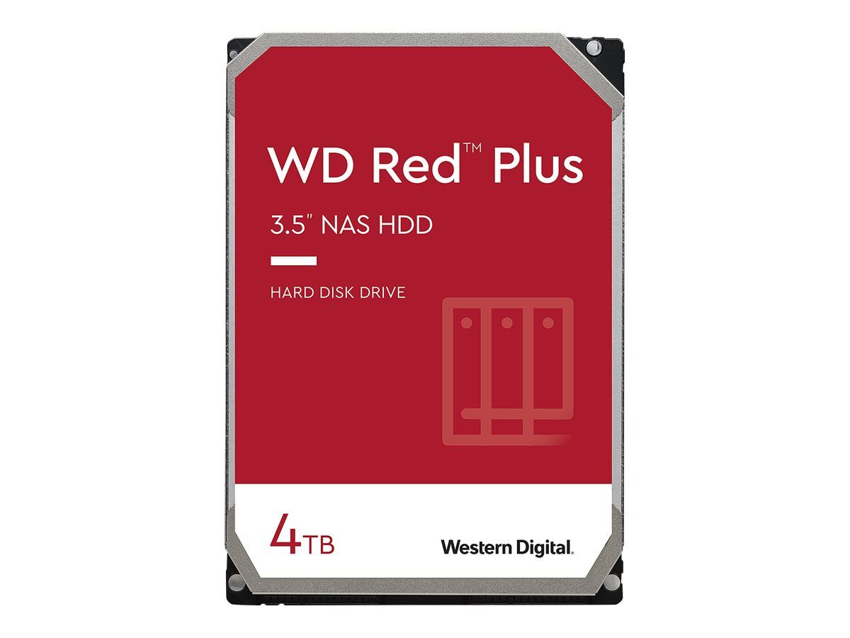 HDD NAS WD Red Plus (3.5'', 4TB, 128MB, 5400 RPM, SATA 6Gbps)_1