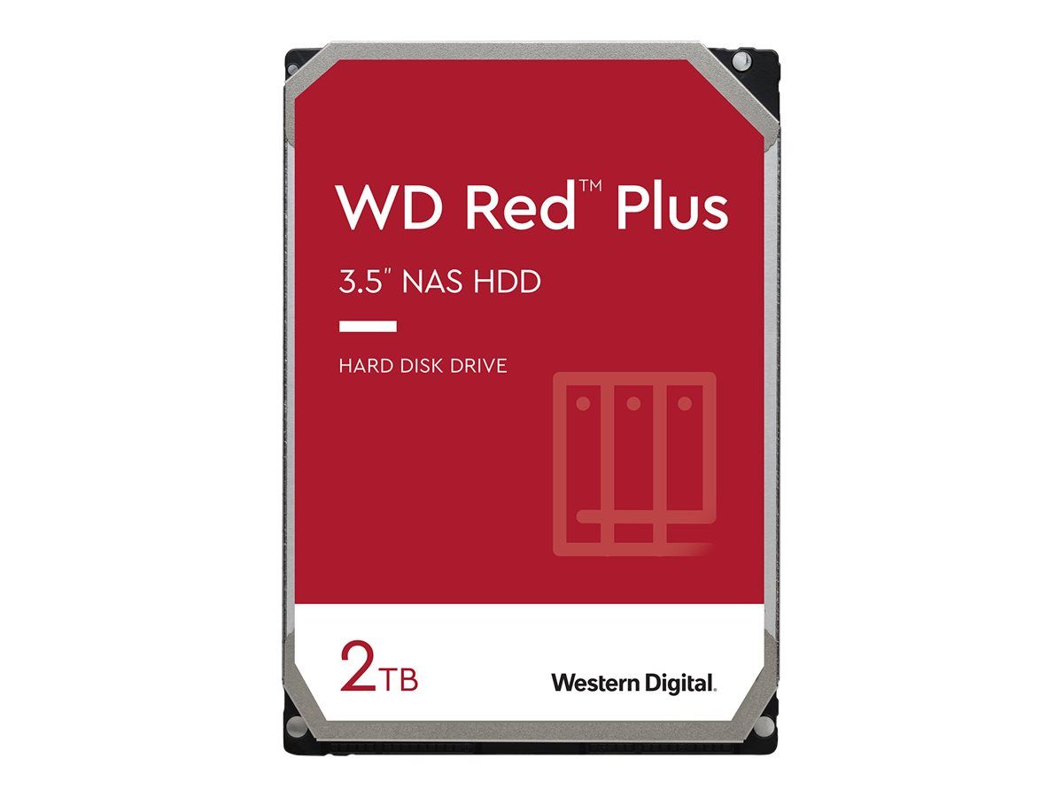 HDD NAS WD Red Plus (3.5'', 2TB, 128MB, 5400 RPM, SATA 6Gbps)_1