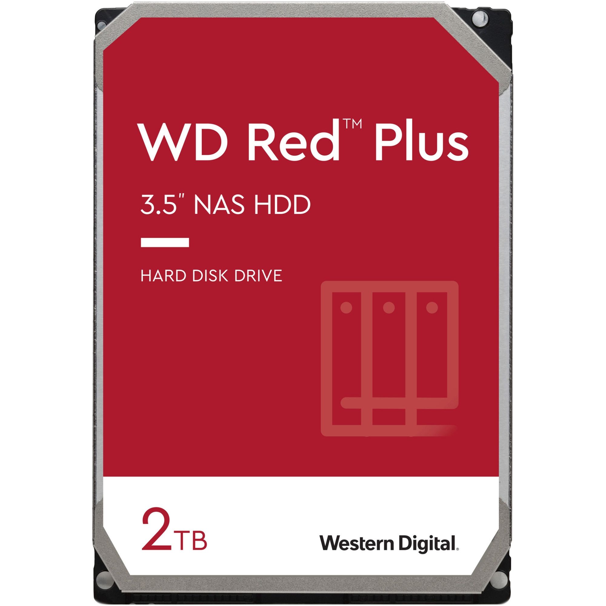 HDD NAS WD Red Plus (3.5'', 2TB, 128MB, 5400 RPM, SATA 6Gbps)_2