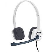 Logitech H150 Stereo Headset Head-band White