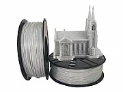 FILAMENT GEMBIRD pt. imprimanta 3d, PLA, 1.75mm diamentru, 1Kg / bobina, aprox. 330m, topire 190-220 grC, marbler,  3DP-PLA1.75-02-MAR 