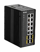 Switch D-Link DIS-300G-14PSW, 10 porturi 10/100/1000 Mbps