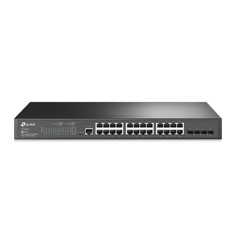 Switch TP-Link TL-SG3428, 24 port, 10/100/1000 Mbps_1