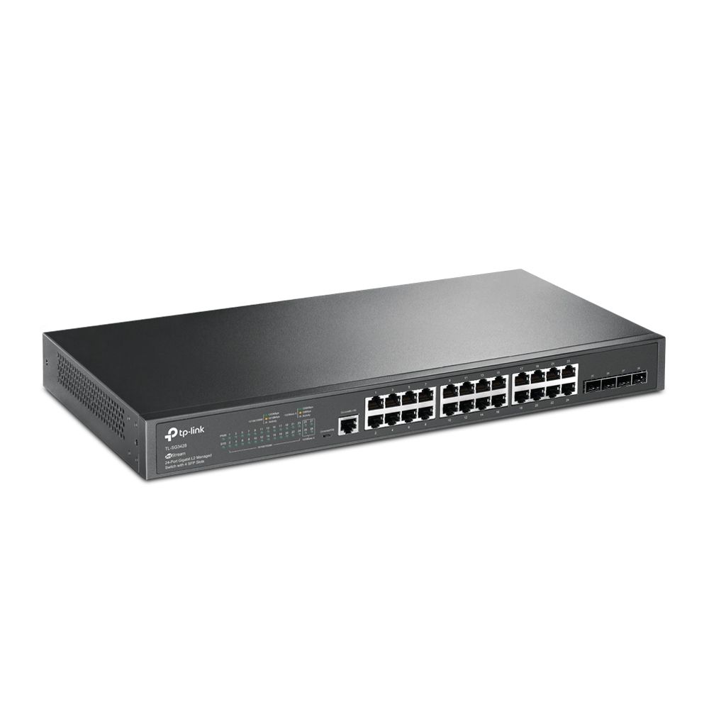 Switch TP-Link TL-SG3428, 24 port, 10/100/1000 Mbps_2
