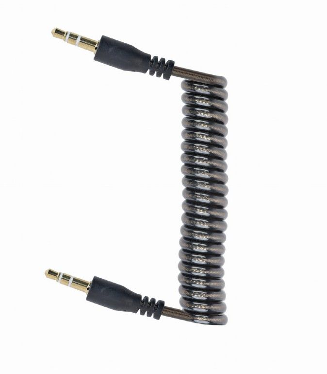 CABLU audio GEMBIRD, Jack 3.5mm (T) la Jack 3.5mm (T), conectori auriti da, 1.8 m, negru,  CCA-405-6  (include TV 0.06 lei)