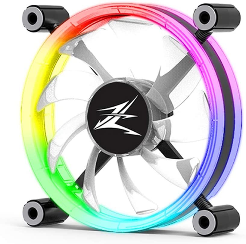 ZALMAN ZM-LF120 120mm Premium both side Ring LED Fan