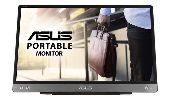 Monitor 14 inch LED ASUS MB14AC 1920 x 1080 pixeli, 60 Hz, 4 ms, Negru