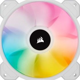 CORSAIR SP120 RGB ELITE White 120mm RGB LED Fan with AirGuide Single Pack_2