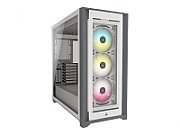 iCUE 5000X RGB Tempered Glass - alb