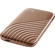 SSD extern WD My Passport, 2TB, 2.5 , Gold, USB 3.2