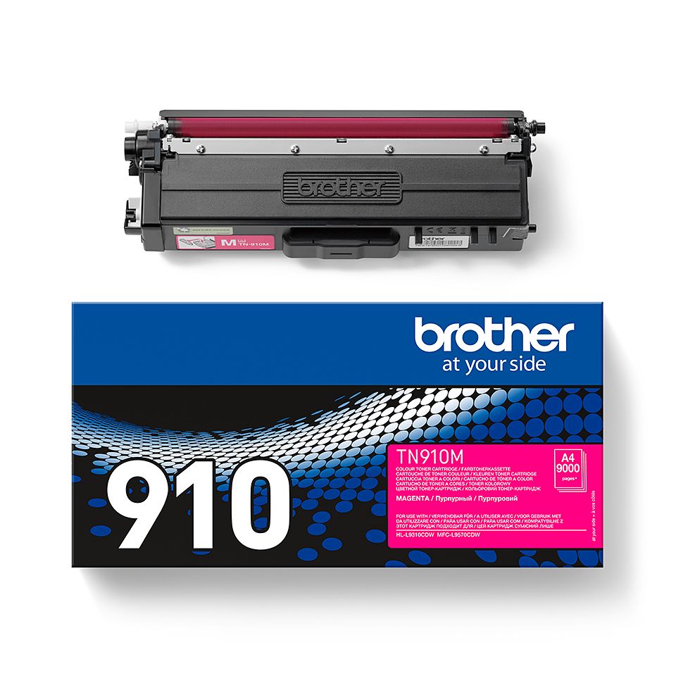 Cartus toner Brother TN910M ,Magenta ,9000 pagini ,Original (TN910M) 