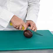 CUTIT DEZOSAT PROFESIONAL 18 CM, GALBEN, CHEF LINE, COOKING BY HEINNER