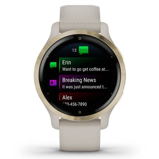 Ceas Smartwatch Garmin Venu 2S, GPS Wi-Fi, Tundra + Champagne_3