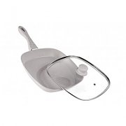 TIGAIE GRILL ALU+CAP 28x4CM,ORANGE GRAYS, COOKING BY HEINNER