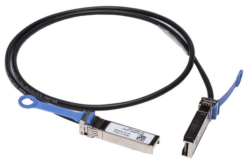 Dell Networking, Cable, SFP+ to SFP+, 10GbE, Copper Twinax Direct AttachCable, 5 Meter,CusKit, 470-AAVG