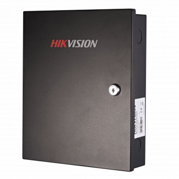 Centrala control acces Hikvision DS-K2802 pentru 2 usi;Double-doorAccess Controller, Accessible Card Reader: 4 Wiegandreaders;Inputinterface: Door Magnetic×2, Door Switch×2, CaseInput×2;Outputinterface: Door Switch Relay×2, Alarm Relay×2; UplinkCommunicationInterface: TCP/IP Network Interface_3