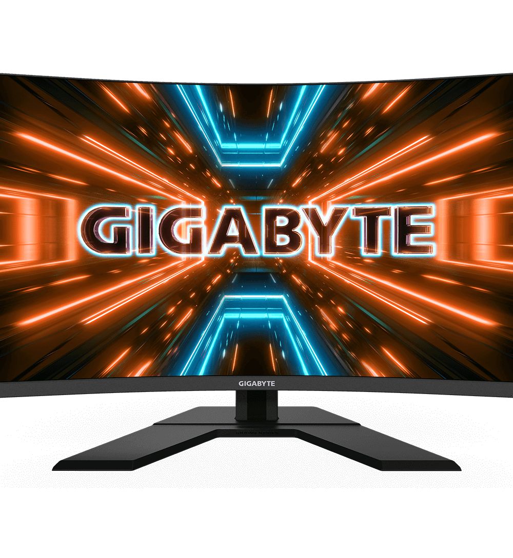 Monitor 31.5 inch LED Gigabyte G32QC A-EK 2560 x 1440 pixeli, 165 Hz, 1 ms, Negru