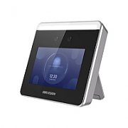 Terminal access control cu face recognition Hikvision DS-K1T331, alerta de purtare a mastilor de protectie pe fata, capacitate pana la maxim 1000 de imagini faciale, 1500 carduri( cu conectare a unui cititor de card extern), 150000 evenimente,  configurare via web client, TCP/IP, suporta ISUP5.0