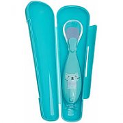 Lingurita silicon cu suport U7510-SPN