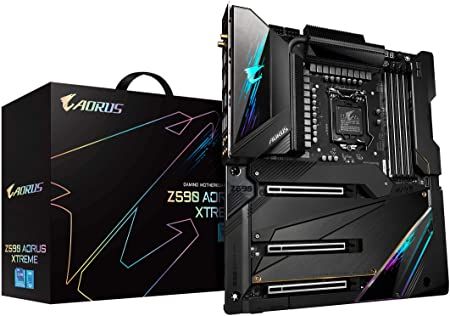 GIGABYTE Z590 AORUS XTREME WB LGA 1200 DDR4 6xSATA 1xM.2 WiFi eATX MB