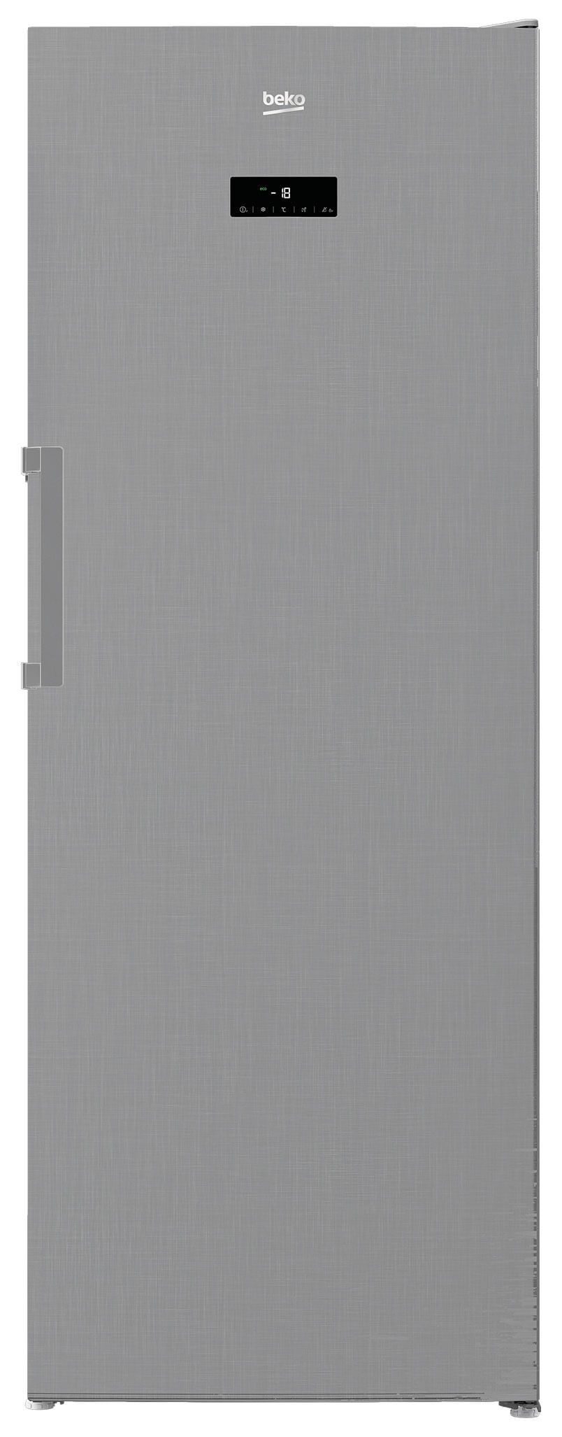 Congelator Beko RFNE448E41XB, 404 l, Clasa A++, No Frost, Display LED, H 191.2 cm, Argintiu