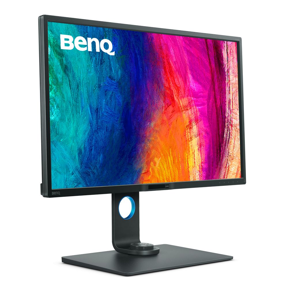 Monitor 32  BENQ PD3200U, 4K UHD, 3840x2160, IPS, 16:9, 4 ms, 350 cd/m2, 178/178, 1000:1, anti glare, DP, HDMI, mini DP, USB, card reader, headphone jack, speakers, VESA, Flicker free, Low Blue Light, pivot, culoare gri