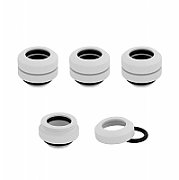 Hydro X Series XF Hardline 12mm OD Fittings Four Pack White