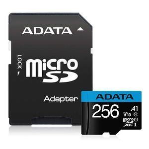 Card de Memorie MicroSD ADATA Premier, 256GB, Adaptor SD, Class 10_1