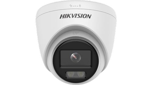 Camera supraveghere Hikvision IP turret DS-2CD1347G0-L(2.8mm), 4MP, ColorVu lite - imagini color 24/7 (color pe timp de noapte), senzor: 1/2.7
