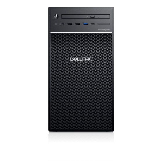 Dell PowerEdge T40 Tower Server,Intel Xeon E-2224G 3.5GHz(4C/4T),32GB 2666MT/s DDR4 ECC UDIMM,1TB 7.2K RPM SATA(3.5