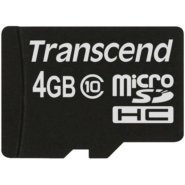 TRANSCEND Premium 4GB microSDHC UHS-I Class10 20MB/s MLC_2