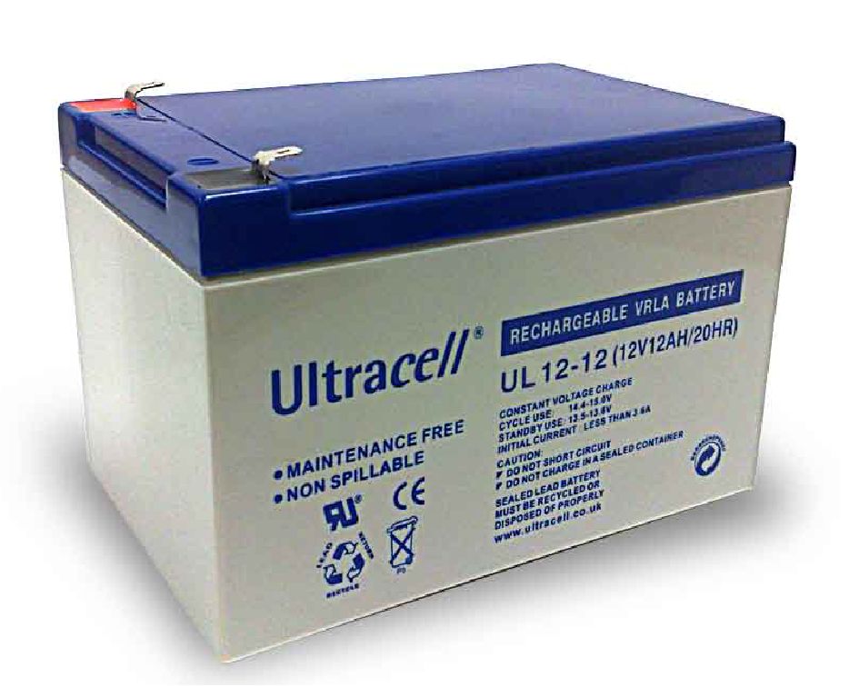 Baterie UPS UL12V12AH | 12 V | 12 A | 98 x 151 x 95 mm | Borne T1 (include TV 0.5 lei)_1