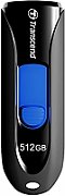 TRANSCEND 512GB USB 3.1 Pen Drive Capless Black