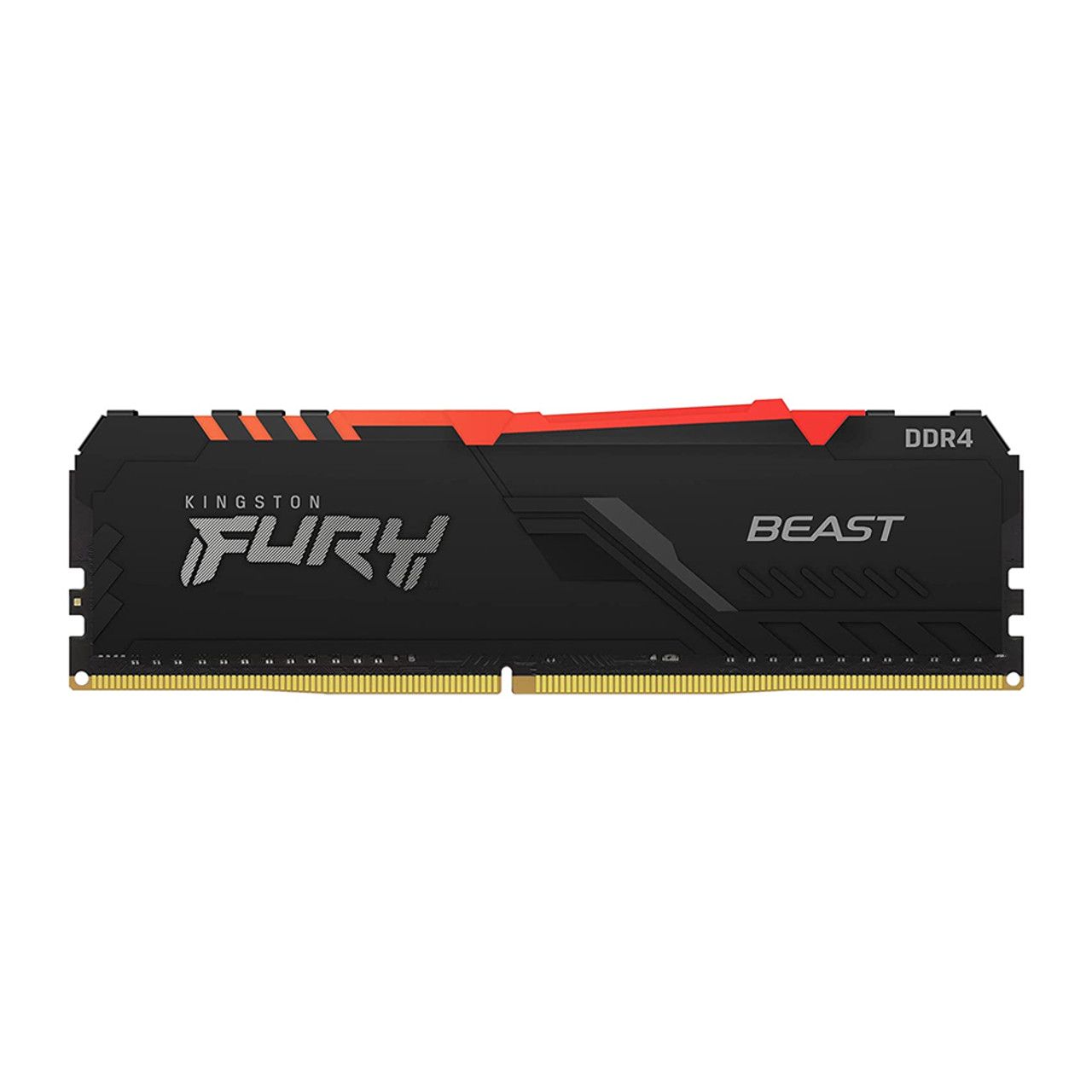 Memorie Kingston FURY Beast 8 GB DDR4 3200 MHz CL16, XMP 2.0, Negru, RGB
