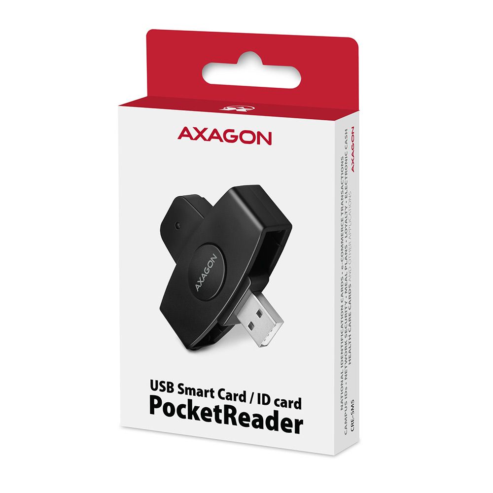 CRE-SM5, USB, Smart Card PocketReader_1