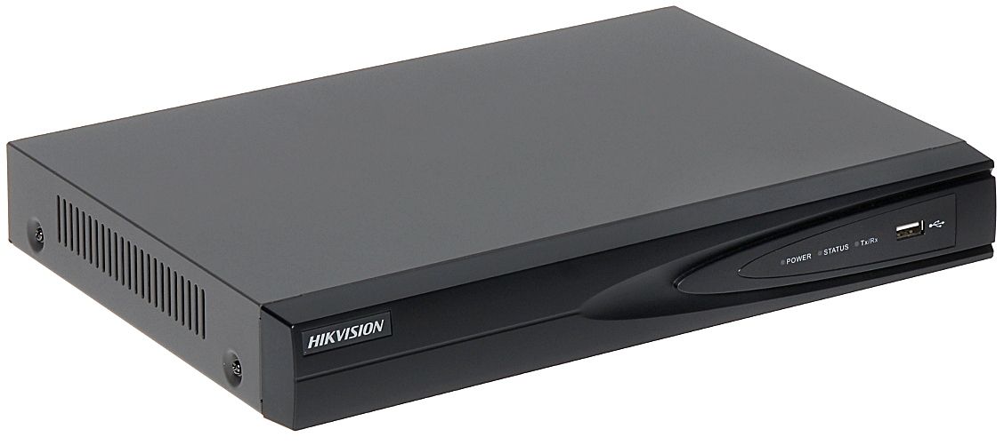 NVR 16 canale Hikvision DS-7616NI-K1(C), 8MP, Incoming/outgoing bandwidth: 160 Mbps/80 Mbps, compresie: H.265+/H.265/H.264+/H.264, inregistrare: 8 MP/6 MP/5 MP/4 MP/3 MP/1080p/UXGA/ 720p/VGA/4CIF/DCIF/2CIF/CIF/QCIF, decoding: 1-ch@8 MP (30 fps), iesiri video simultane: HDMI 1-ch, 4K (4096 x