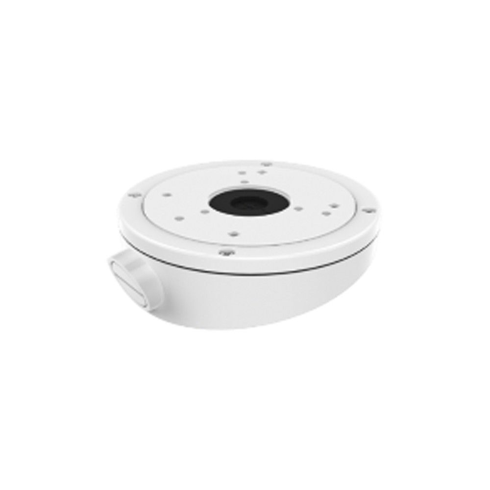 Doza pentru montaj inclinat Hikvision DS-1281ZJ-M, material aliaj de aluminiu, dimensiuni: Φ157×165.5×60mm greutate: 586g